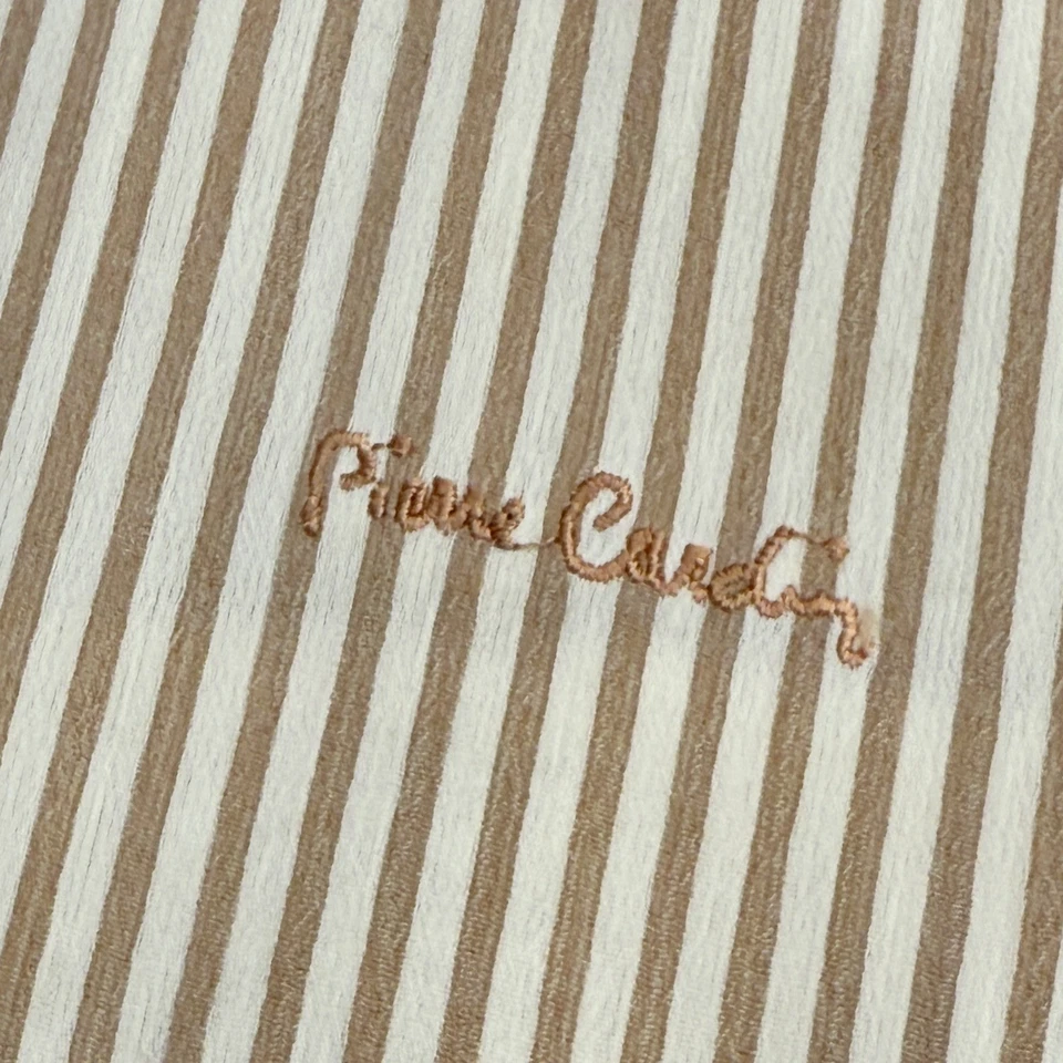 Rare Vintage Pierre Cardin Striped Zip Up Jacket Lightweight Made for Korea - Image 4 of 4