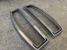 1970 1971 Ford Ranchero Taillight Bezels Driver Passenger Lh Rh