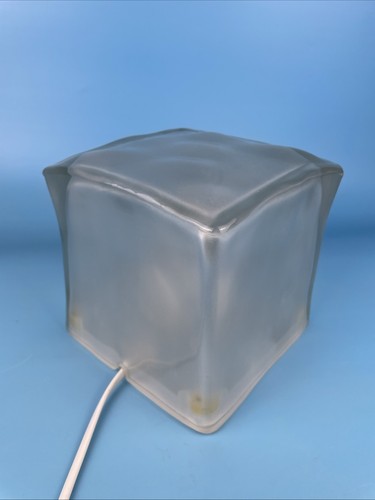 IKEA GLASS ICE CUBE IVIKEN FROSTED LAMP VINTAGE EISGLAS VINTAGE - Bild 3 von 6
