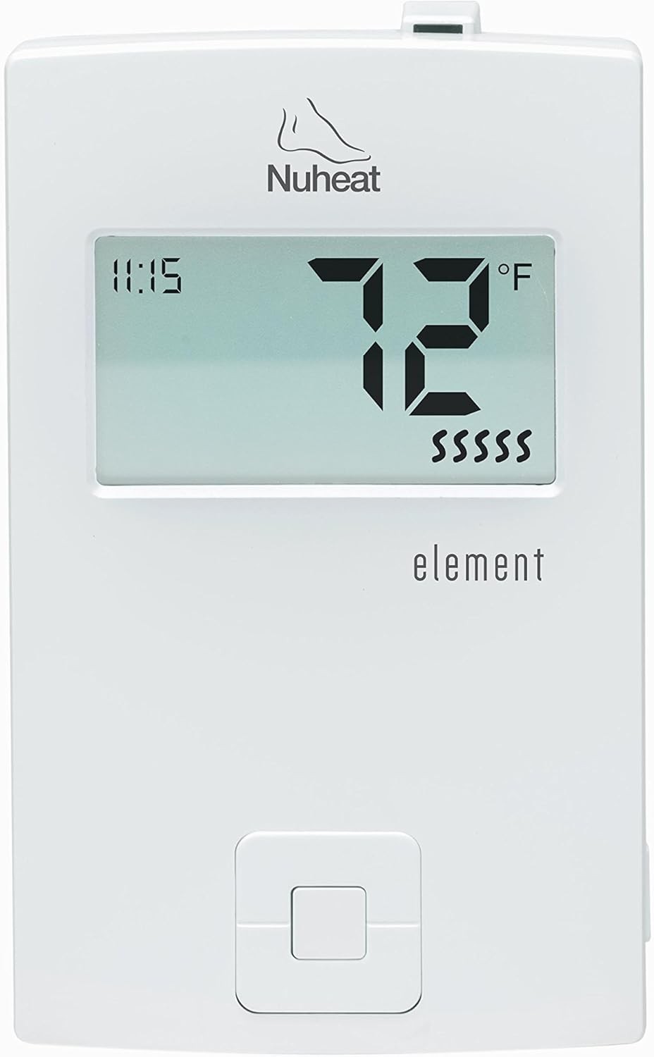 Nuheat Element Non-programmable Floor Heating Dual-Voltage Thermostat 120-240V