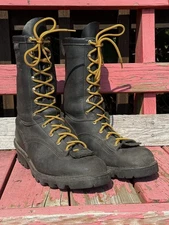 DANNER Flashpoint II 10" Mens 14 D Wildland Fire Fighting Boots BLACK NFPA USA