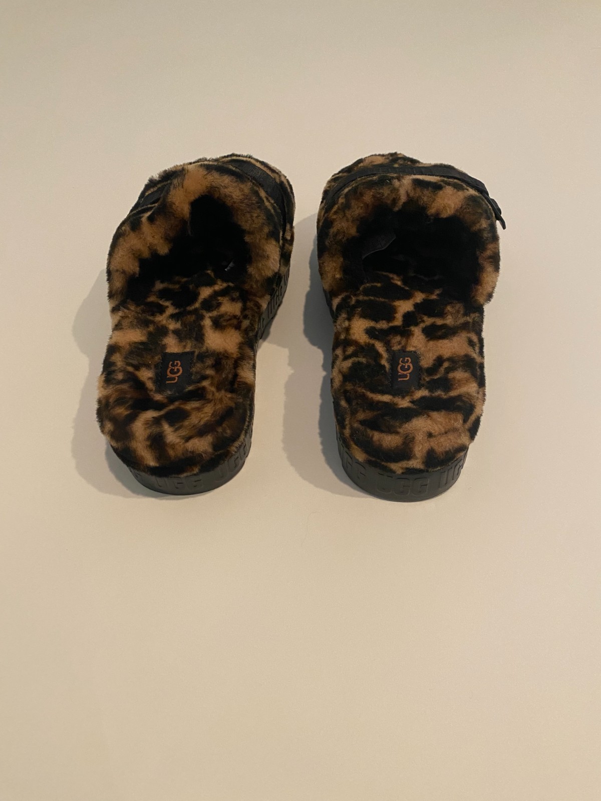UGG Womens Fluffita Panther Print Slide Slipper - 1122556 image 4