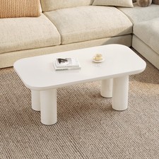 Rectangular modern coffee table/central table, suitable for living room/bedroom