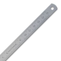 StahlmaßStab 0,5 X 18 X 500 Mm Rostfreier StahlmaßStab, Biegsam