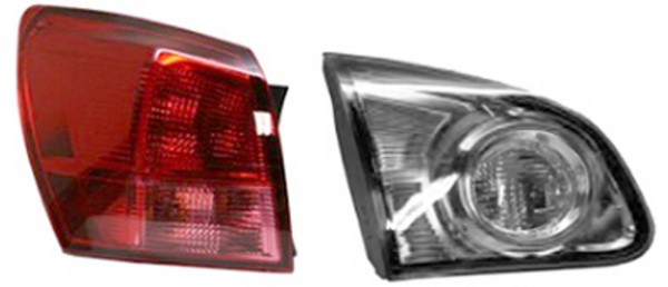 VAN Wezel Heckleuchte 3388921 FüR JJ10E J10 NJ10 Qashqai Nissan OES 1 Dci Allrad-image