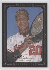 2008 Upper Deck Masterpieces Black Paper Framed Frank Robinson #93 HOF 0c2