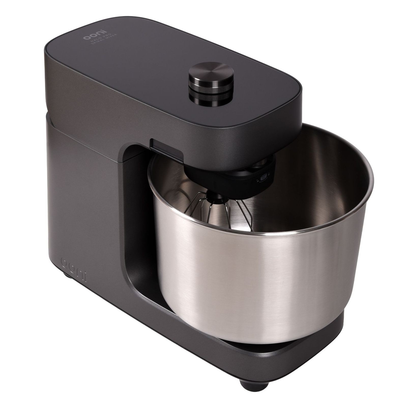 Ooni Halo Pro Professioneller Spiralkneter 7,3-Liter-Küchenmaschine mit Zubehör