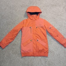 Orage Women s Ski Snowboard Jacket Orange Size S Waterproof Winter Coat