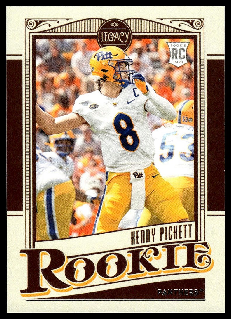 2022 Panini Chronicles Draft Picks #1 Kenny Pickett Legacy Rookies