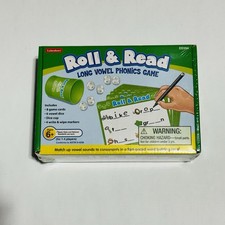 Lakeshore Learning Roll  Read Long Vowel Phonics Game NEW AGE 6 SEALED