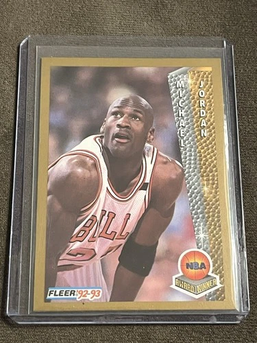 1992-93 Fleer - Award Winner Michael Jordan #246