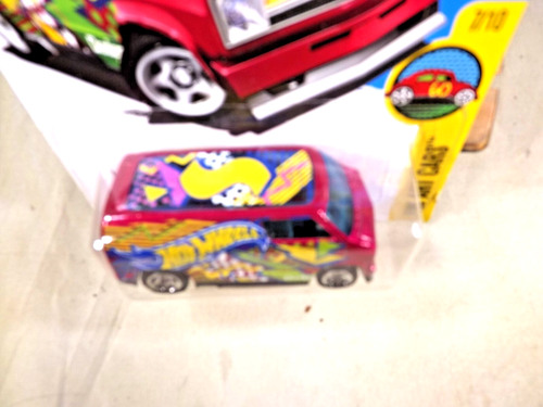 2016 Hot Wheels #197 HW Art Cars 7/10 CUSTOM '77 DODGE VAN Purple w/Chrome 5 Sp - Picture 3 of 5