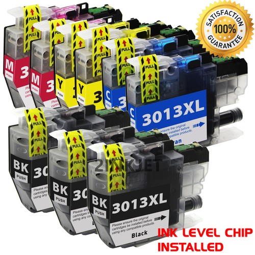 9pk LC3013 Ink Cartridges for Brother LC3011 MFCJ491DW J497DW MFC