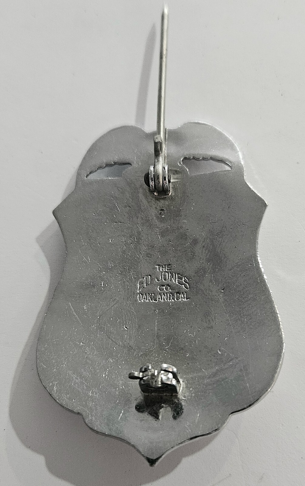 Vintage, Hallmarked, Numbered Napa County, CA Fire Dept. ANGWIN Fireman