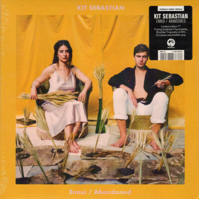 KIT SEBASTIAN '' ENNUI '' / '' ABANDONED '' SEALED UK 7 NEW ROCK POP FOLK BRAZILIAN