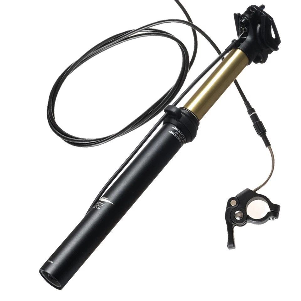 ZOOM Dropper Seatpost 30.9mm 31.6mm External Cable Routing for MTB ROAD  Bike - Image 3 of 4