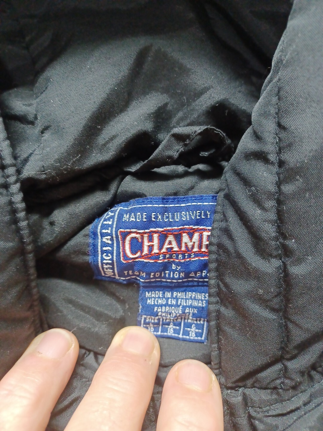 Duke Blue Devils Black Winter Coat Worn TWICE ! - Beautiful - BOYS LARGE