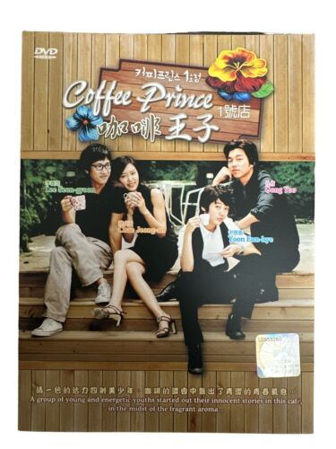 Coffee Prince Korean TV Episodes 1 to 17 DVDs - Korean/Mandarin - English Subbed