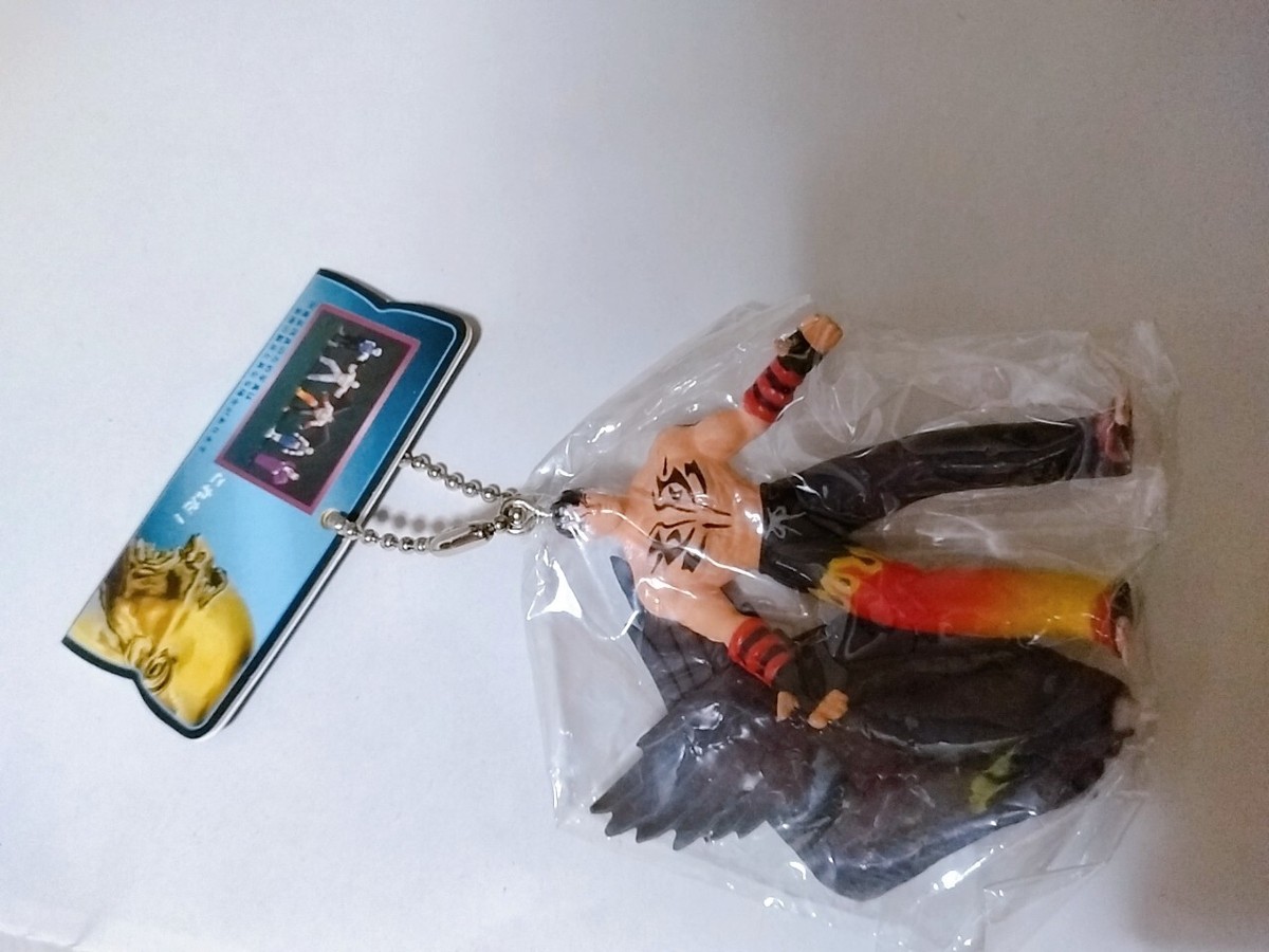 Tekken figure key chain Devil Jin rare retro namco Japan hobby z