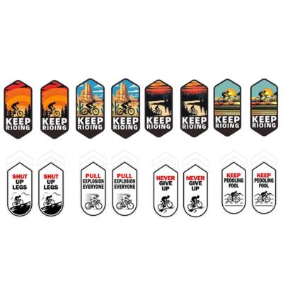 Bike Frame Stickers Bicycle Top Tube Waterproof Decals S2T7 Q6L8 N4I4 X7F8  B9X4
