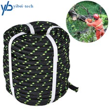 1/2" 100FT Double Braid Polyester Rope Rigging Rope Breaking Strength 6180lbs