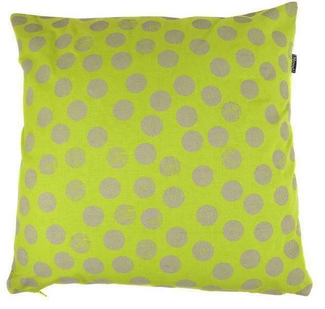 Polka Dot Green Decorative Cushions