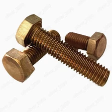 Copper Silicon Alloy Hexagon Head Bolts Screws DIN933 M6 M8 M10 M12