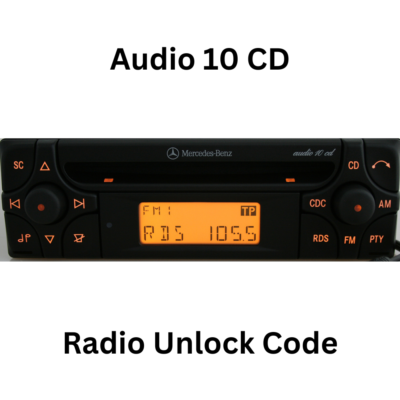Radio Code For MERCEDES BENZ AUDIO 10 CD MF2199 MF2910 Radio