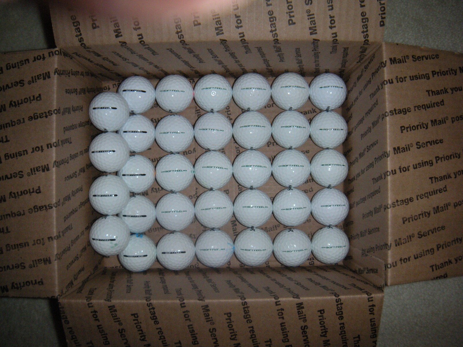 114 Srixon Soft Feel Golf Balls in MINT Condition (AAAAA) $108.00
