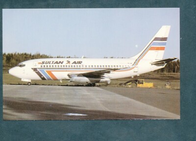 AK1408)  Sultan Air, Boeing 737-205