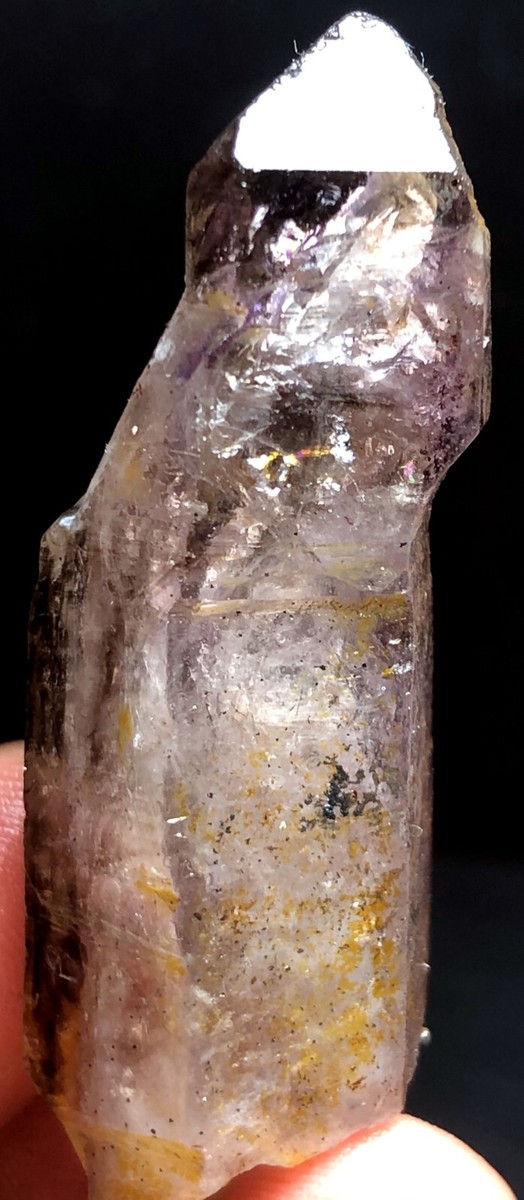 26g 1PCS Diamond Grade! Super Seven Skeletal Amethyst Quartz