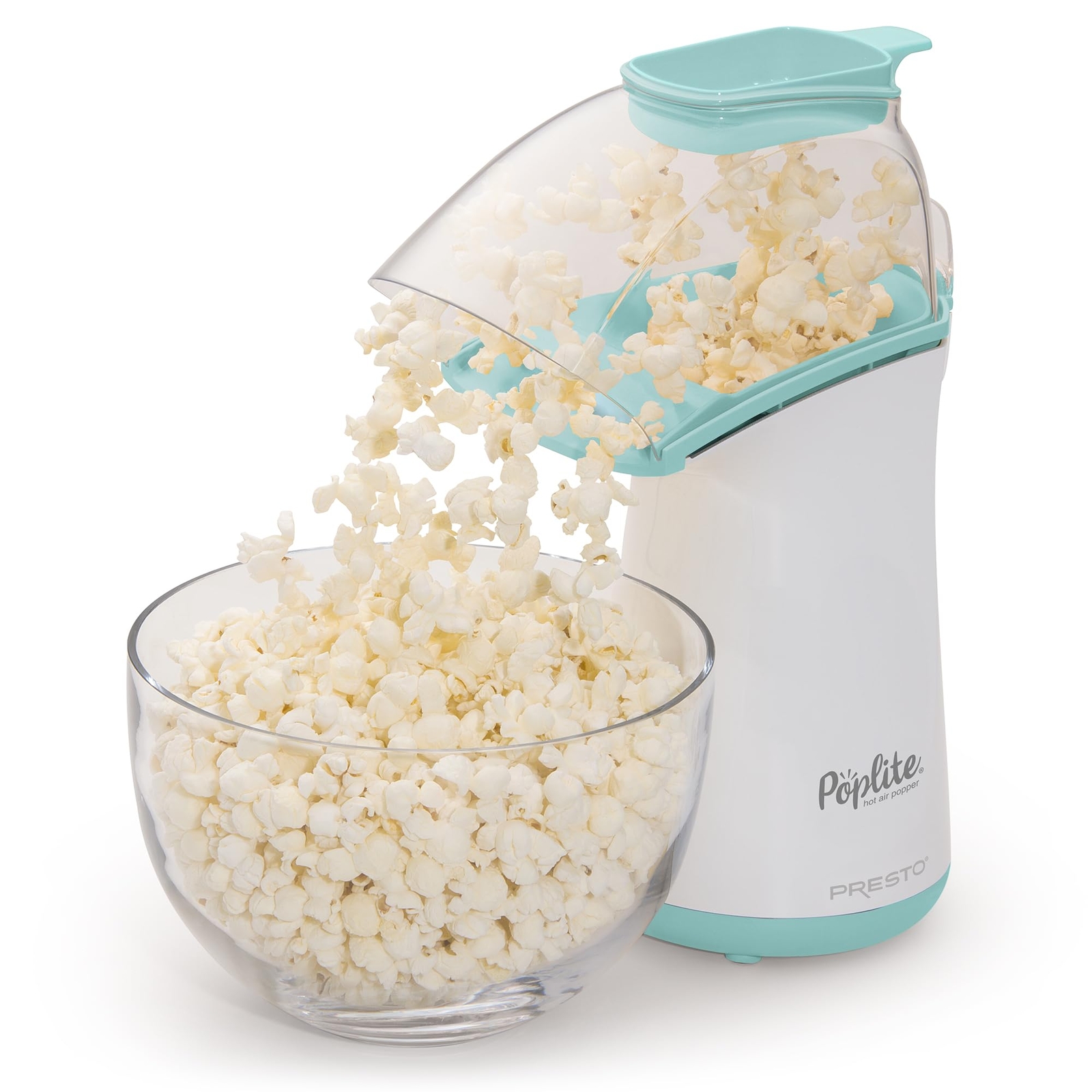 Presto Hot Air Popcorn Popper with Built-In Measuring Cup and Butter Melter