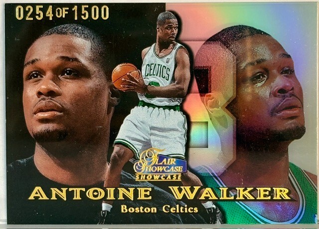 1998 Flair Showcase Row 1 #8 Antoine Walker 254/1500