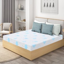5 In 6 In Queen Full Gel Memory Foam Cooling Mattress Breathable CertiPUR-US