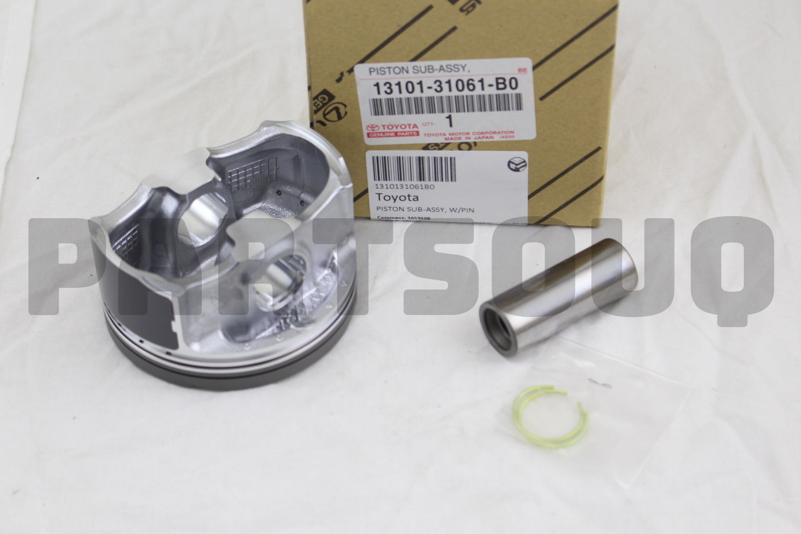 1310131061B0 Genuine Toyota PISTON SUB-ASSY, W/PIN 13101-31061-B0 