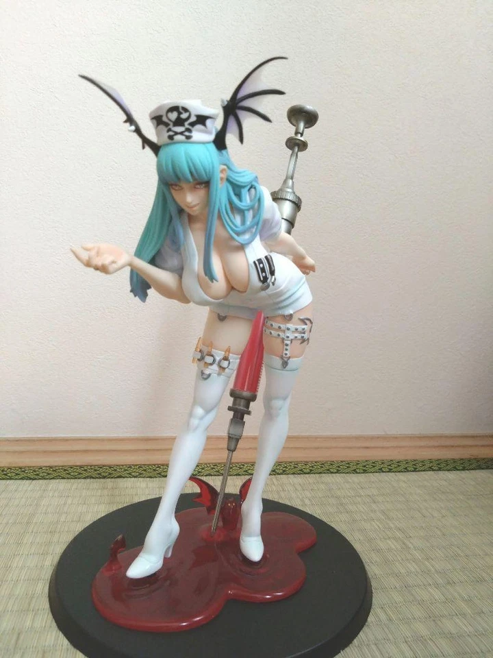 Capcom Figure Builder Creators Model Morrigan Aensland Nurse Ver. Figure JP - Image 2 of 4
