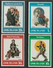 Norman Rockwell 1982 Mint NH Complete Set Cook Islands Scott # 683 - 686