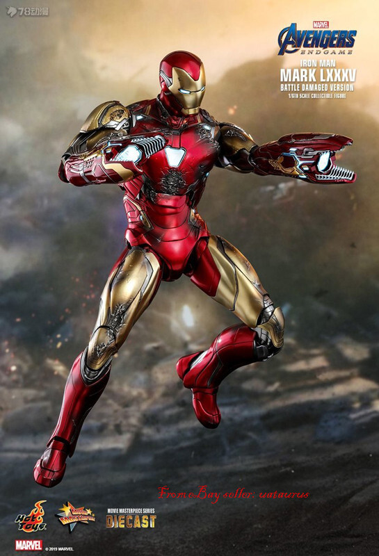 HotToys 1/6Mms543 Avengers 4 Iron Man Mk85 Battle Damaged HotToys 1/6Mms543 Avengers 4 Iron Man Mk85 Battle Damaged