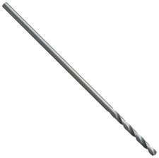 Precision Twist 500 12 High Speed Steel Extra-Long Drill Bit, Black Oxide Finish