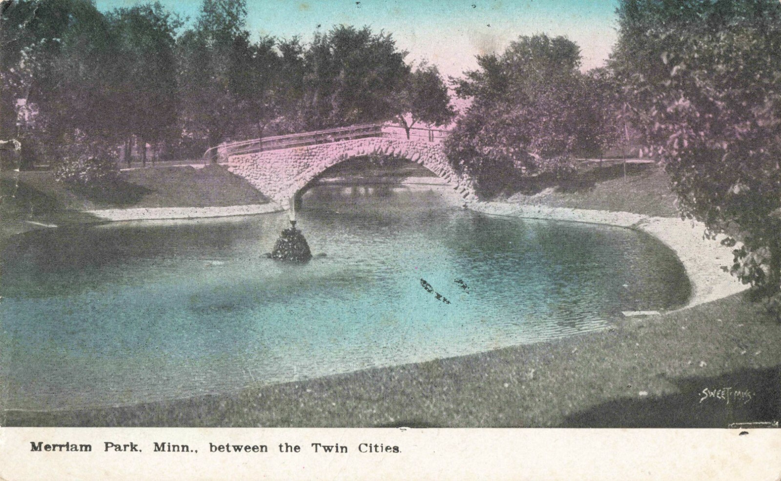 Postcard Merriam Park Minnesota eBay