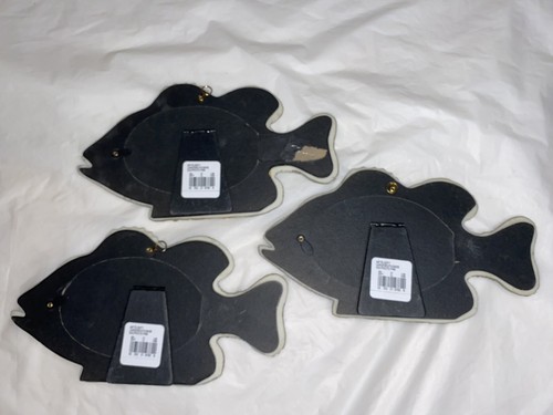 (3) Picture Frame Target Largemouth Bass 3x5 In Picture Area Fishing Fisherman - Picture 7 of 10