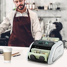 VEVOR Compteuse de Billets Détecteur de Faux Billets UV MG pour Banque Magasin