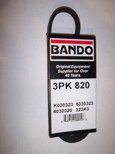 BANDO Rib-Ace Serpentine Belt 3PK820 Made in the USA