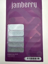Jamberry Nail Wraps Barely Blue Full sheet (sparkle)