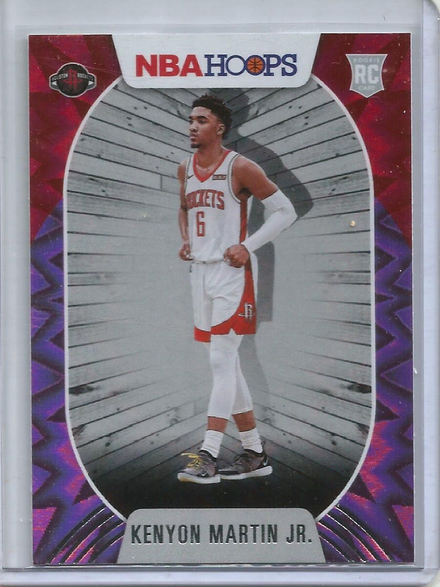 Kenyon Martin Jr. 20/21 Panini NBA Hoops Purple Explosion Rookie
