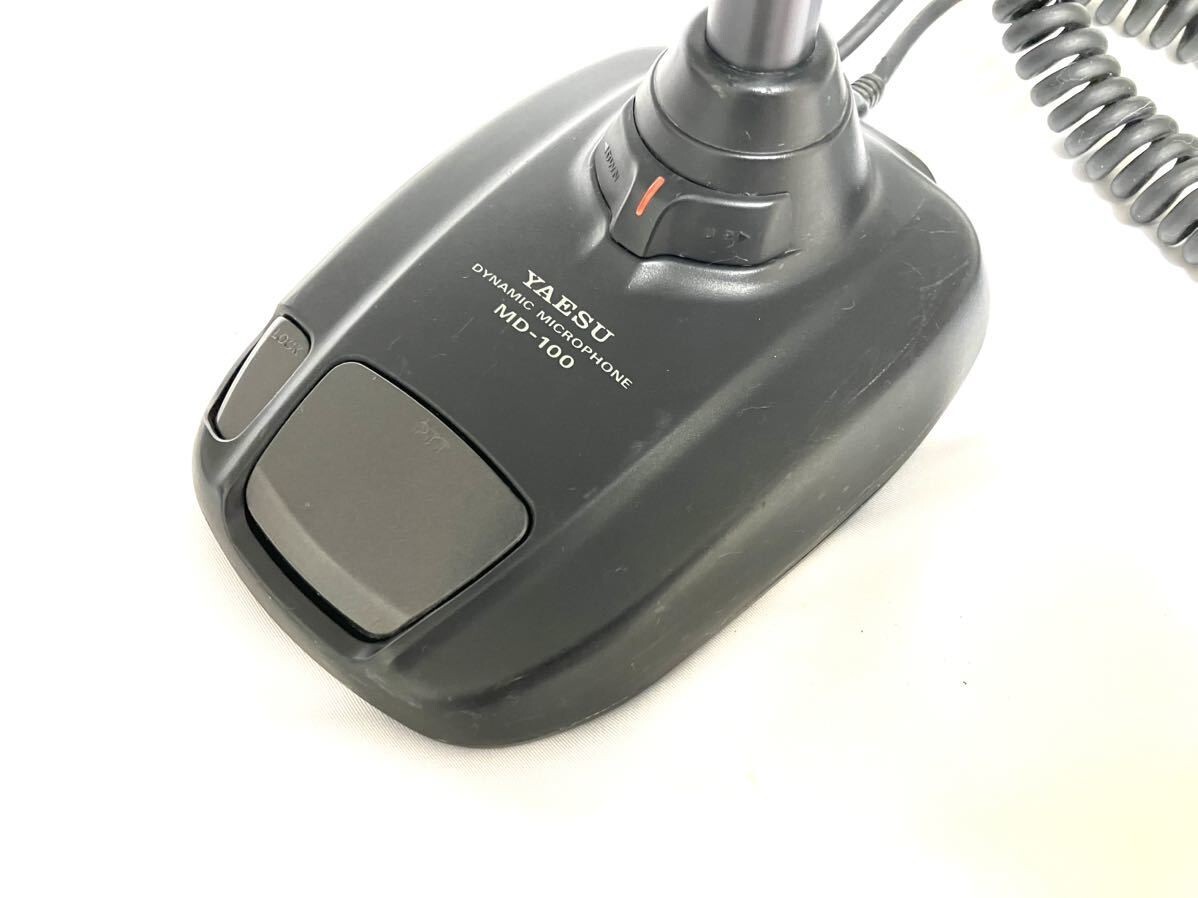 Yaesu MD-100A8X Dynamic Desktop Microphone Tested Working From