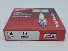 New Champion 810 RA8HC 4 Pack Spark Plugs NOS Unused