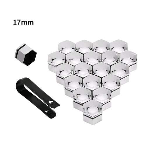 20Pcs 17/19/21mm Car Parts Rims Wheel Nut Screw Cover Lug Dust Bolt Cap Hub Caps - Picture 28 of 30