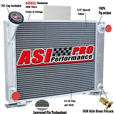 3 Row Aluminum Radiator For 1982-1994 Ford Ranger V8 Engine Conversion Swap