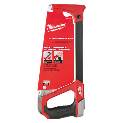 Milwaukee 48-22-0050 12" High Tension Hacksaw in Metal Frame & Overmolded Handle